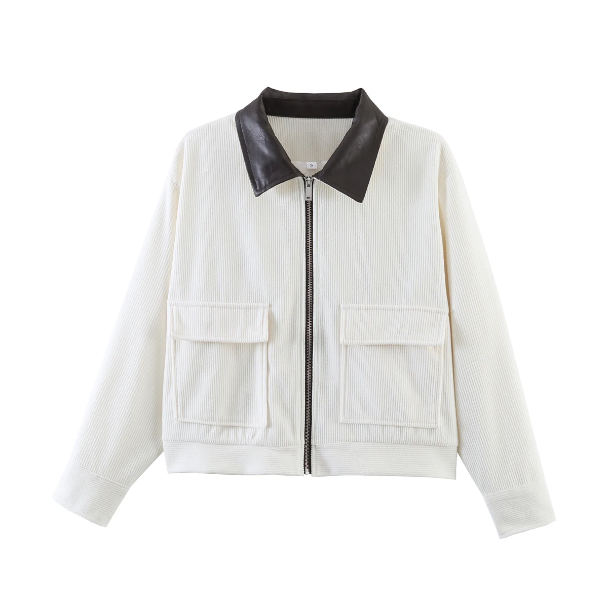 Rosé Cord Utility Jacket - Image 8