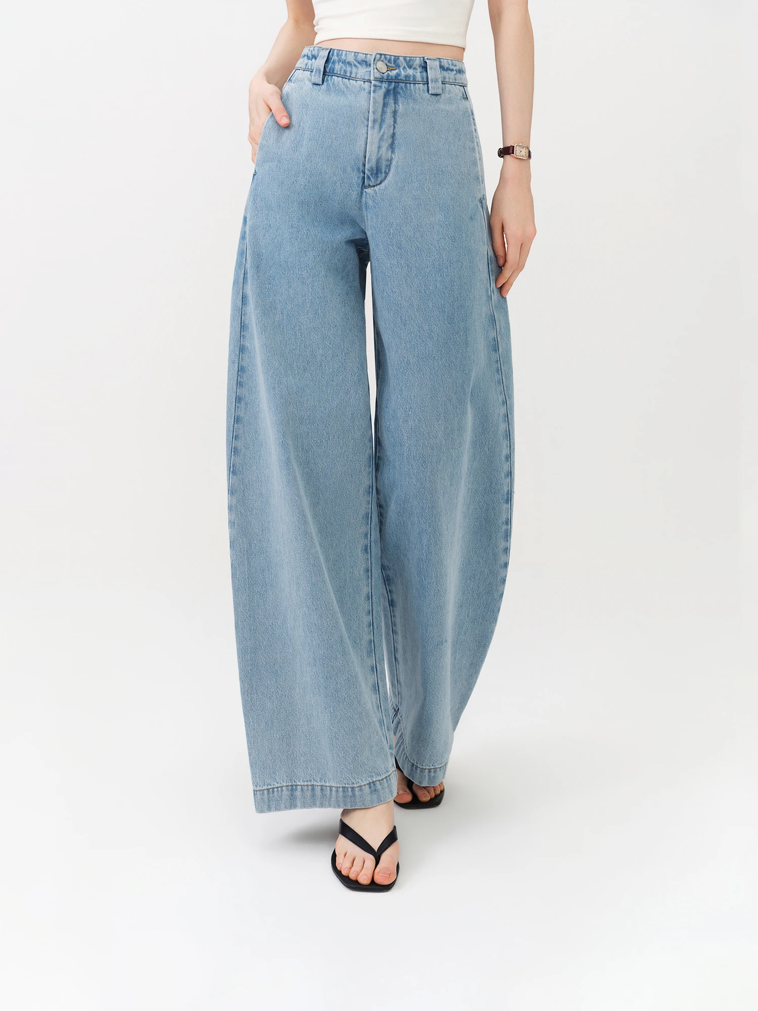 Skyline Ultra Wide-Leg Jeans - Image 7