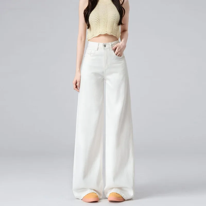 Noir Flow Wide-Leg Jeans - Image 5