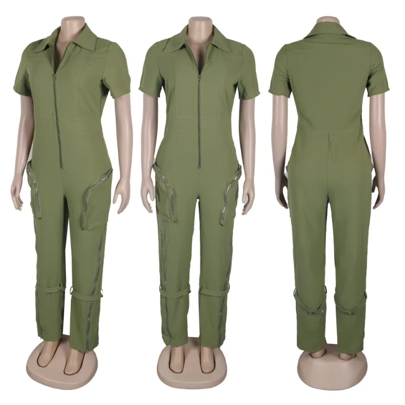 Olive Command Jumpsuit - Image 6