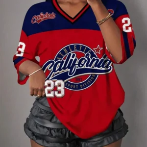 California Varsity Graphic Jersey Tee