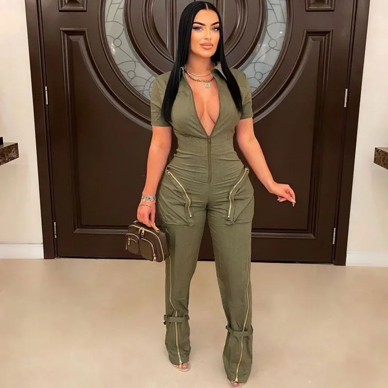 Olive Command Jumpsuit - Image 9