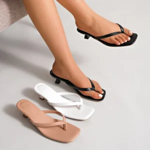 Luna Kitten Heel Sandals