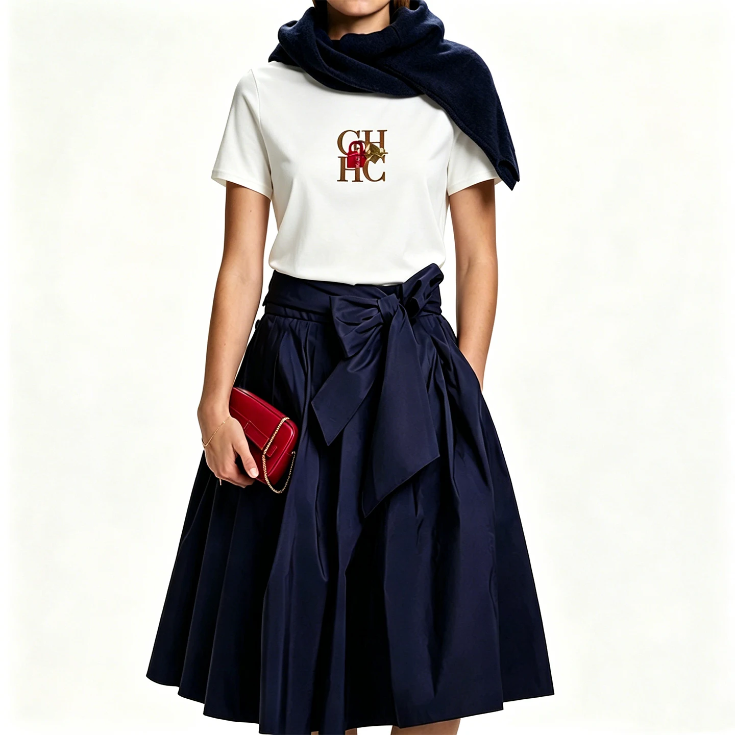 Monogram Chic Tee - Image 5