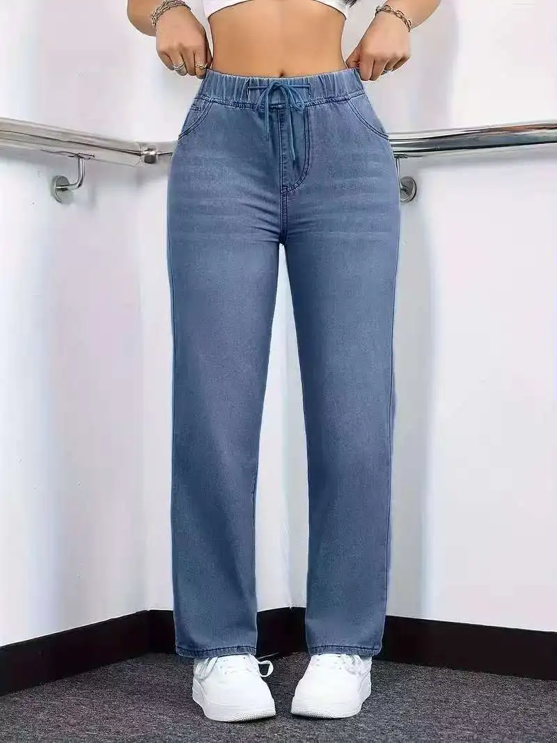 Skyline Wide-Leg Denim Pants - Image 4