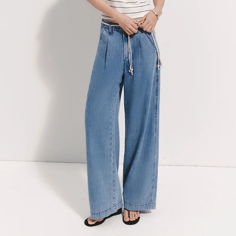 Luna Wide-Leg Drawstring Pants - Image 5