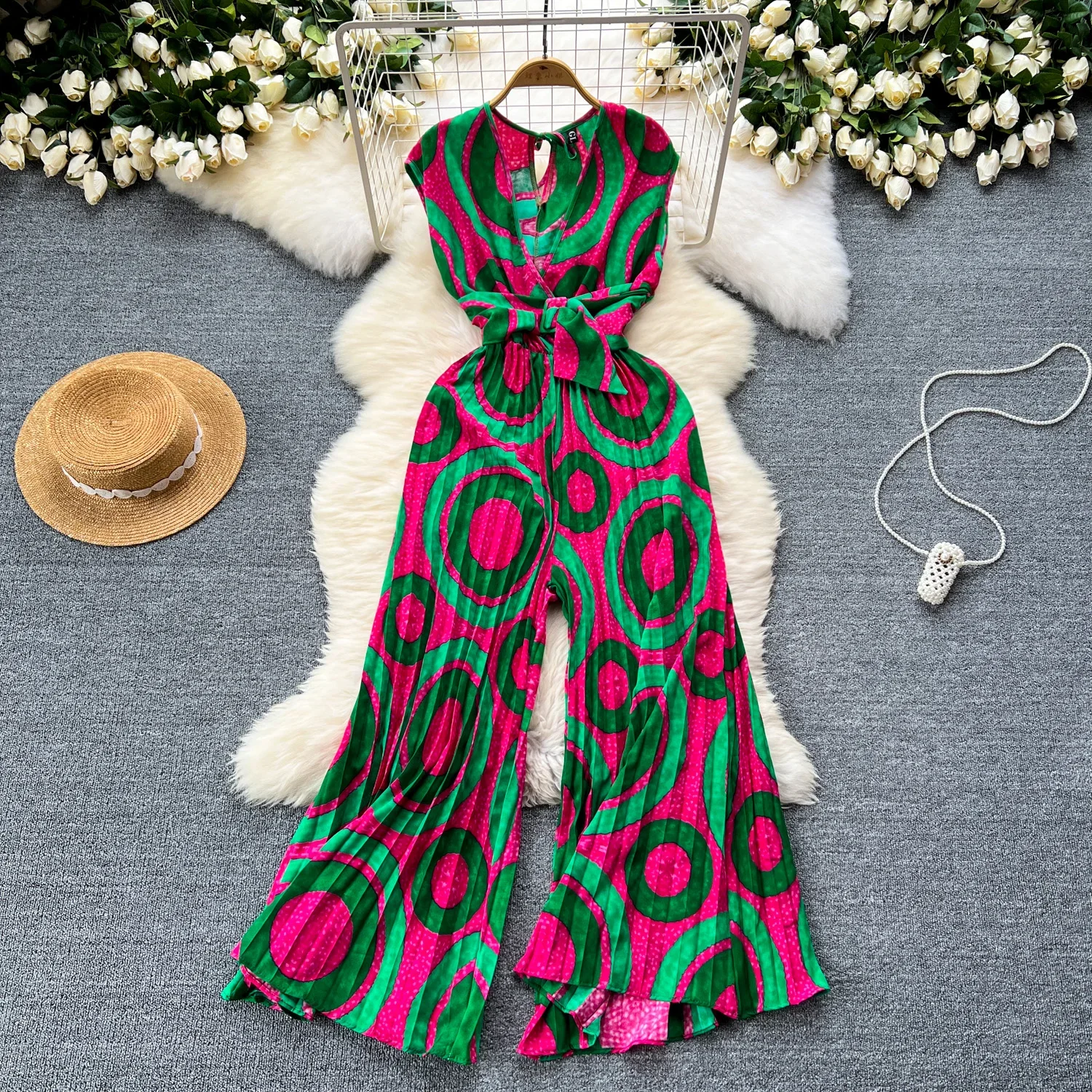 Tropical Muse Jumpsuit - Image 8