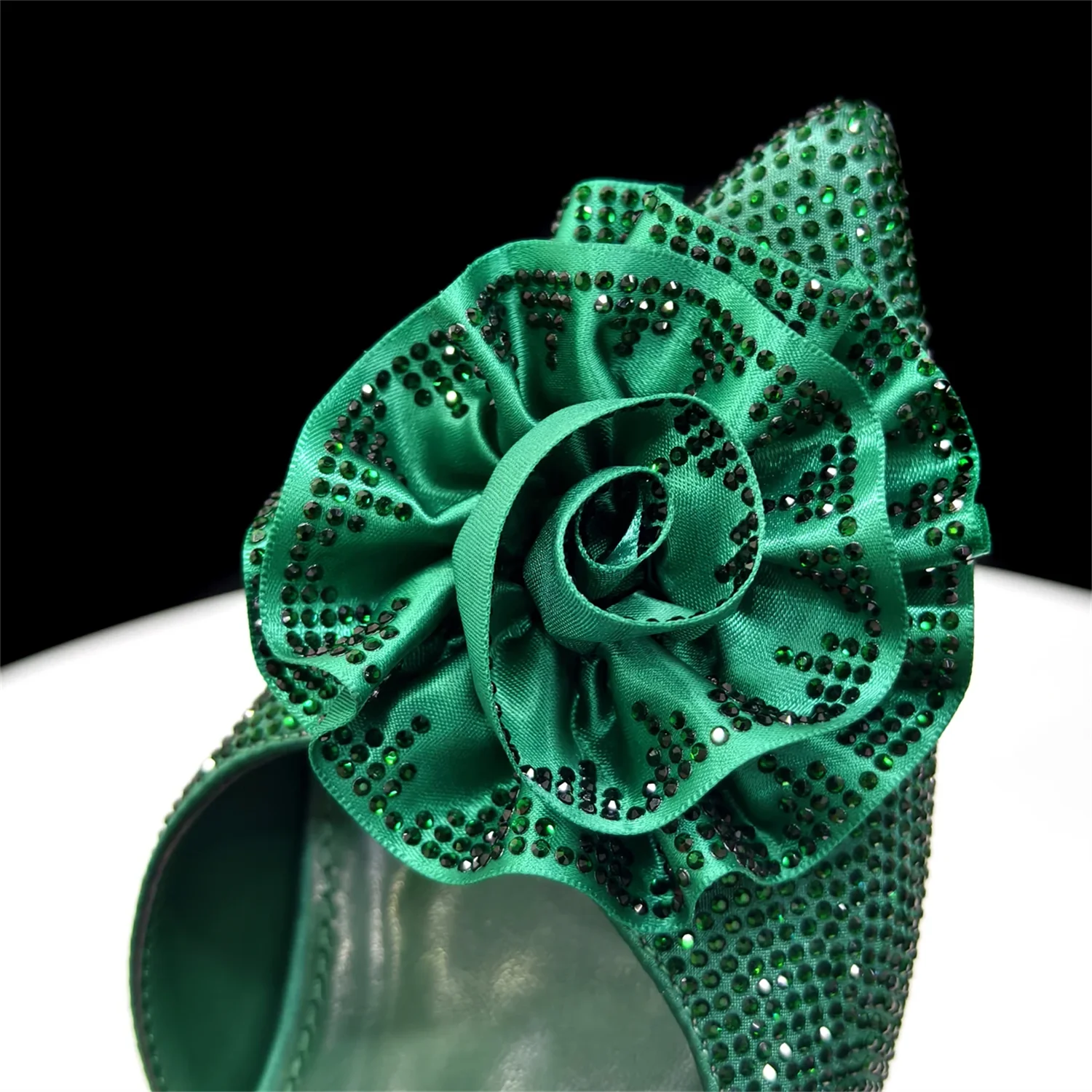 Emerald Royale Handbag & Heel Set - Image 5