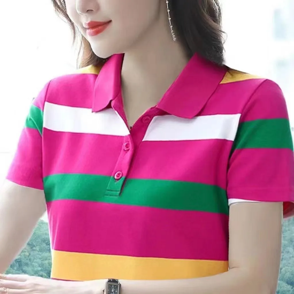 Sunset Stripe Polo