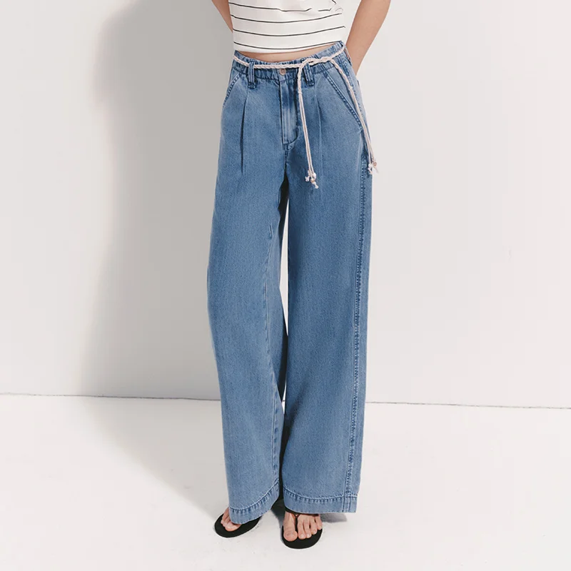 Luna Wide-Leg Drawstring Pants - Image 8