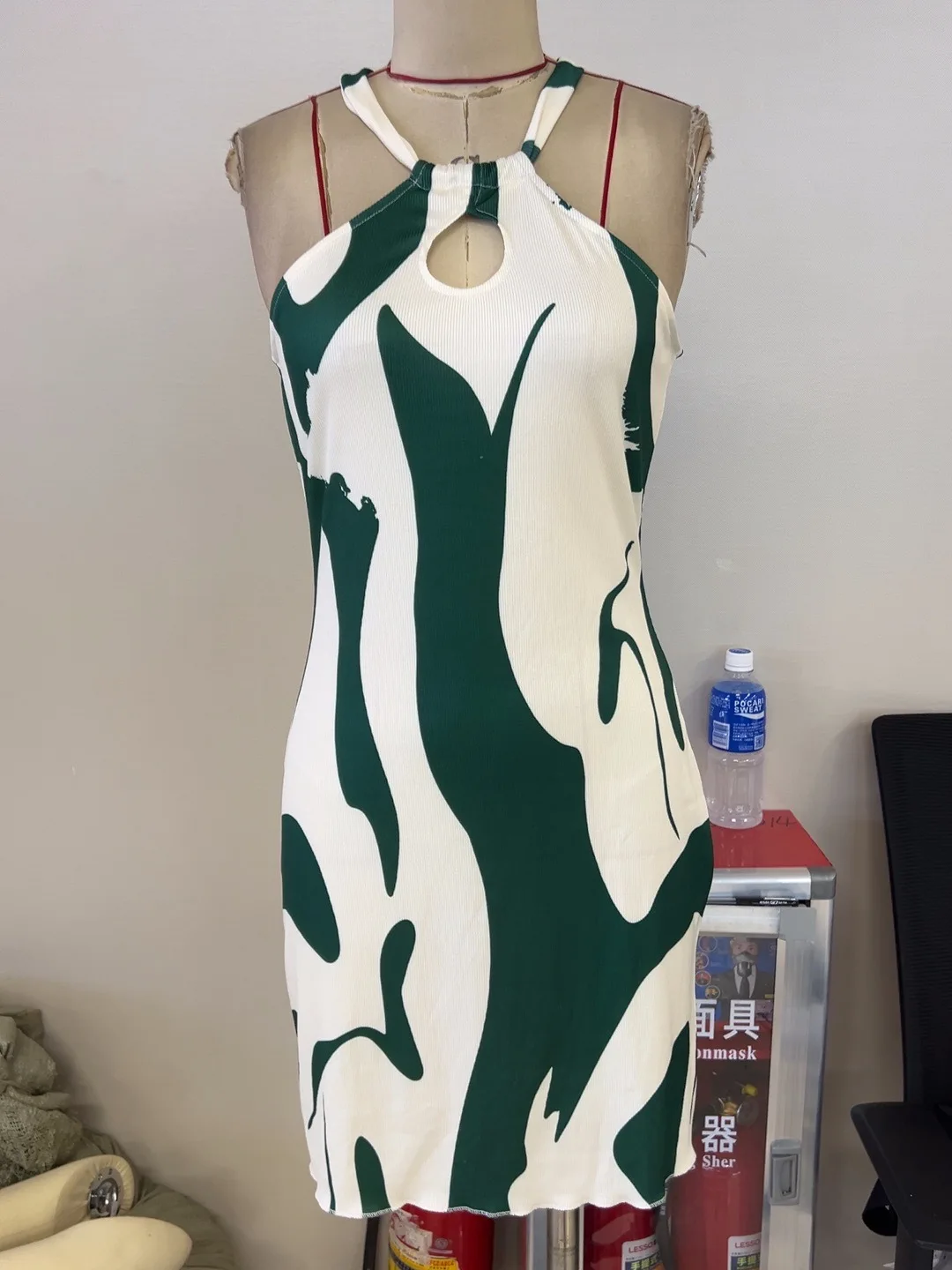 Palm Breeze Mini Dress - Image 3