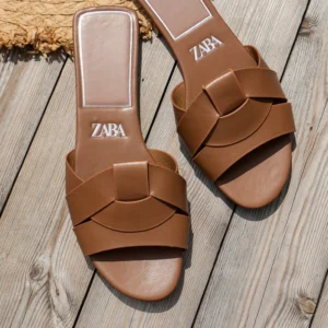 Sienna Woven Slide Sandals