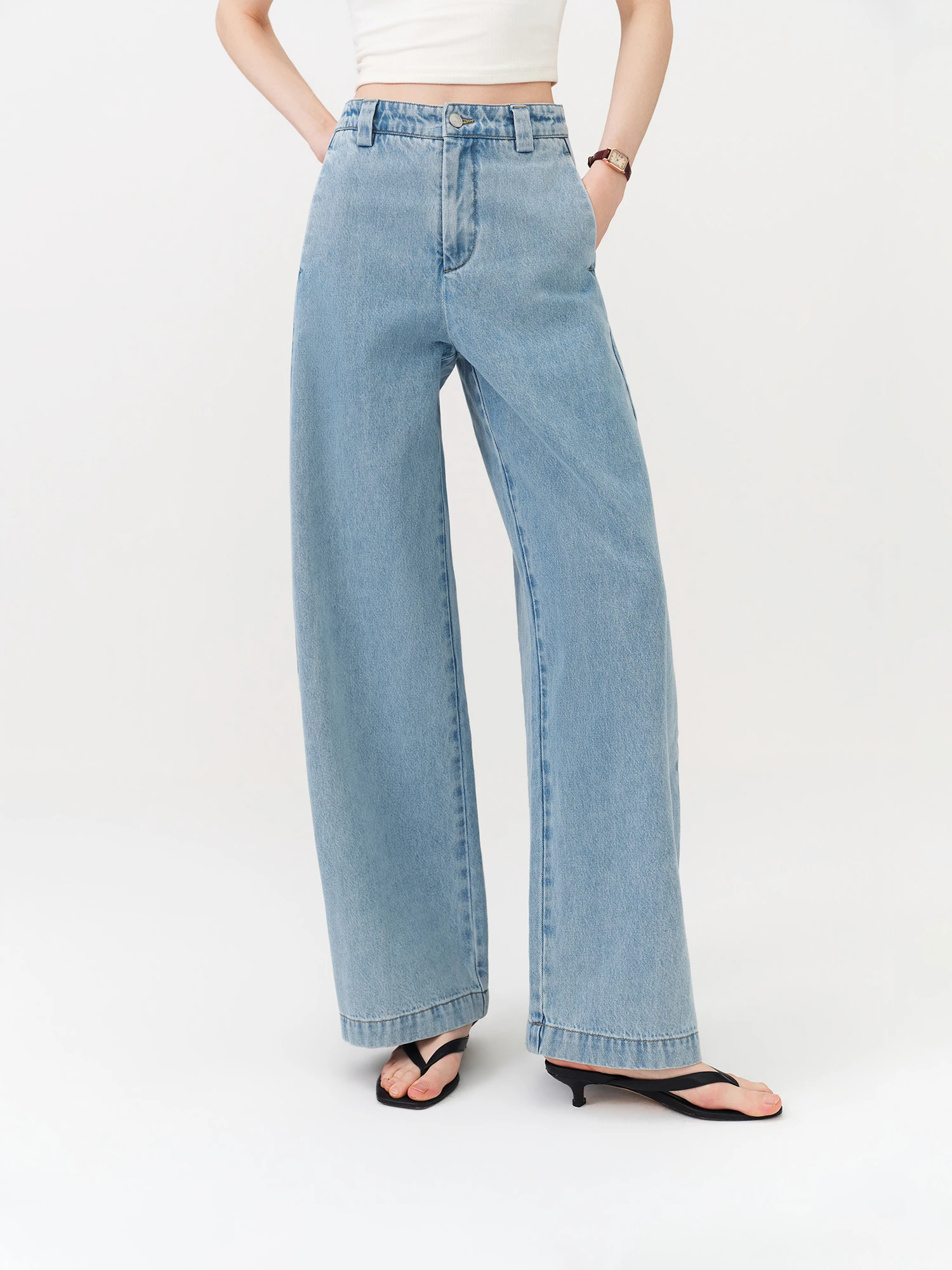 Skyline Ultra Wide-Leg Jeans - Image 2