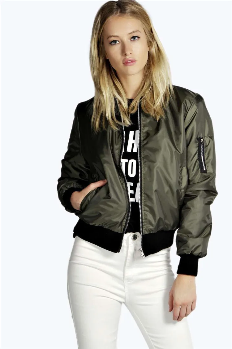 Bordeaux Bomber Jacket - Image 4