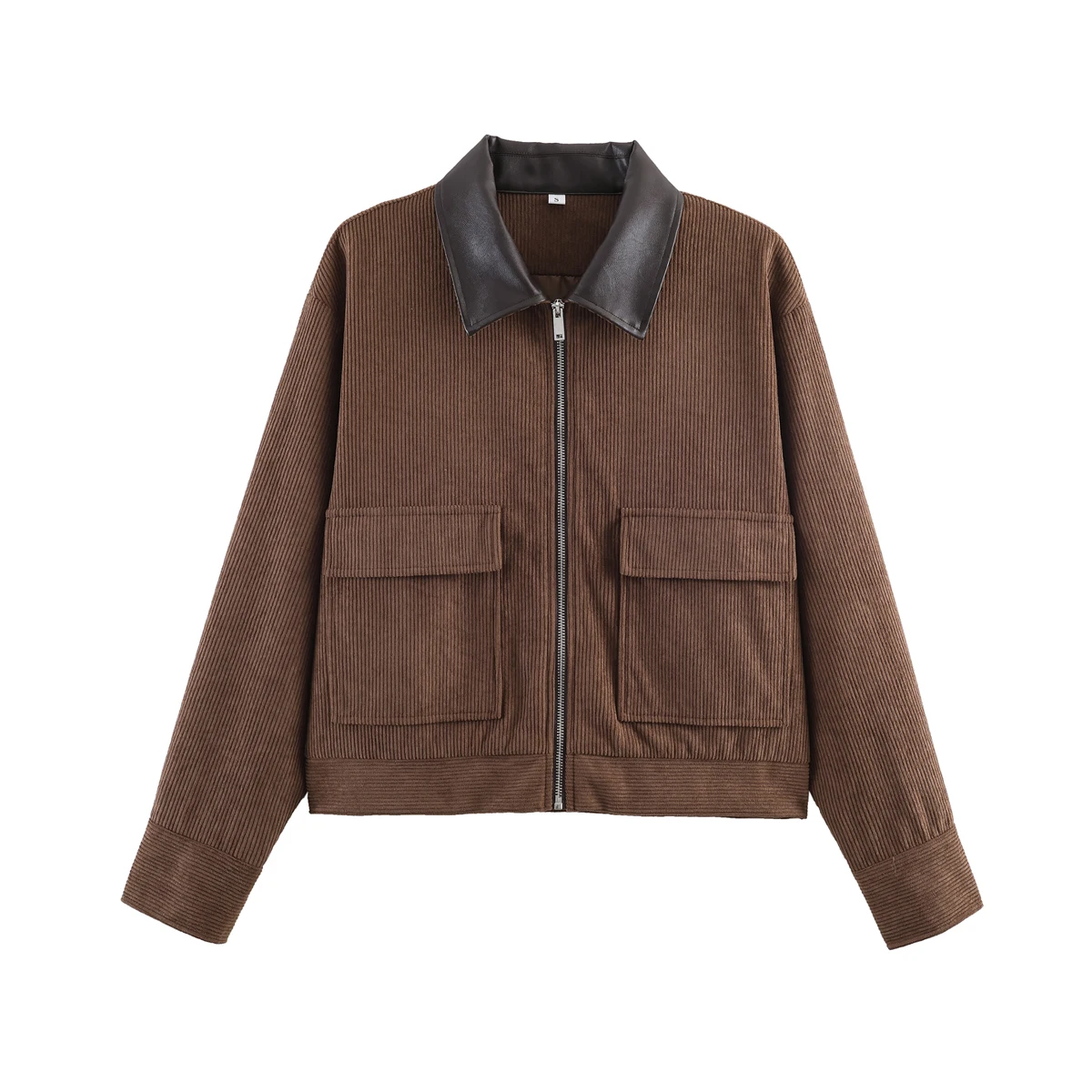 Rosé Cord Utility Jacket - Image 11