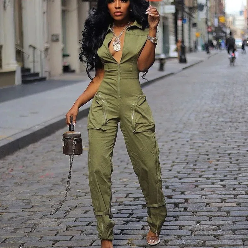 Olive Command Jumpsuit - Image 5