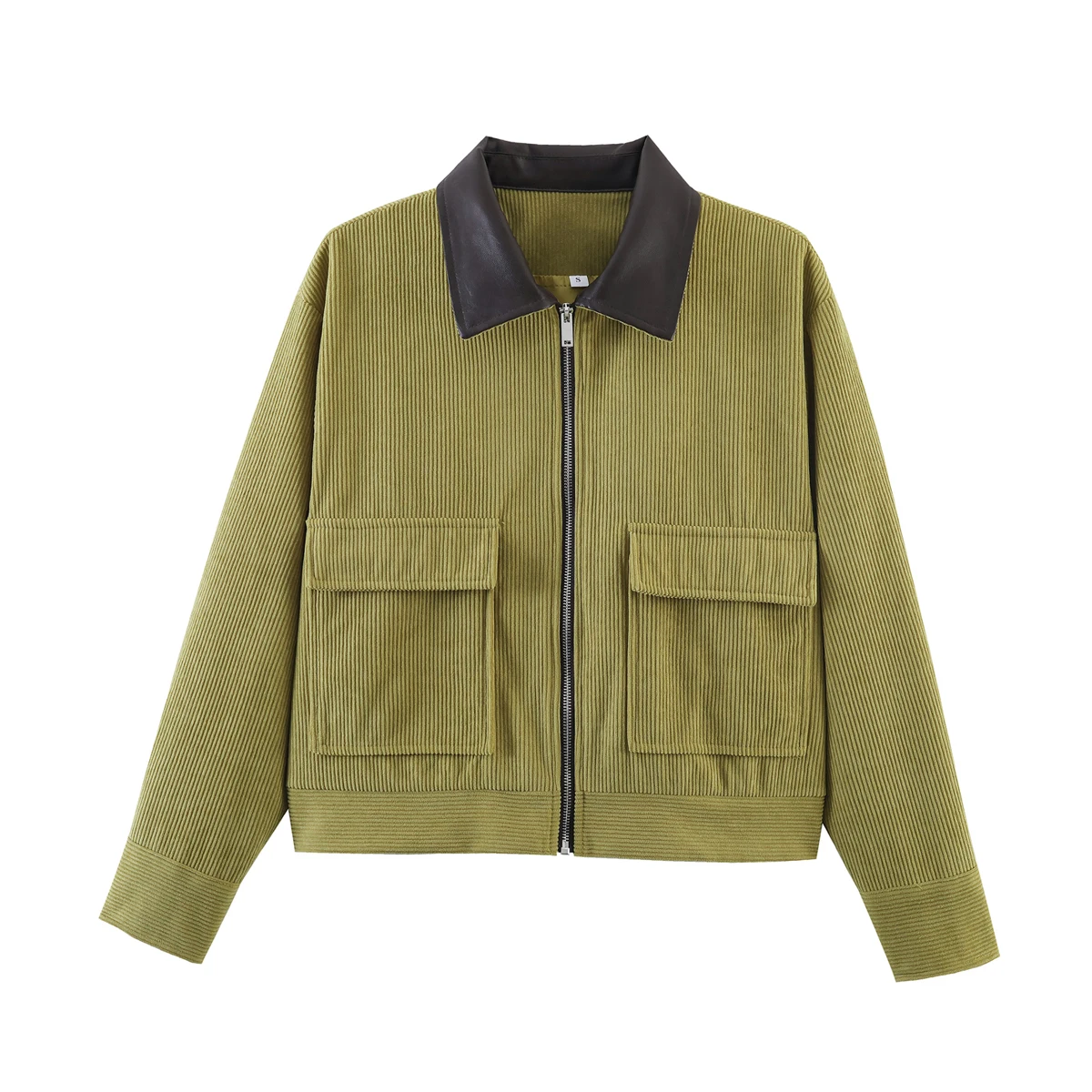 Rosé Cord Utility Jacket - Image 9