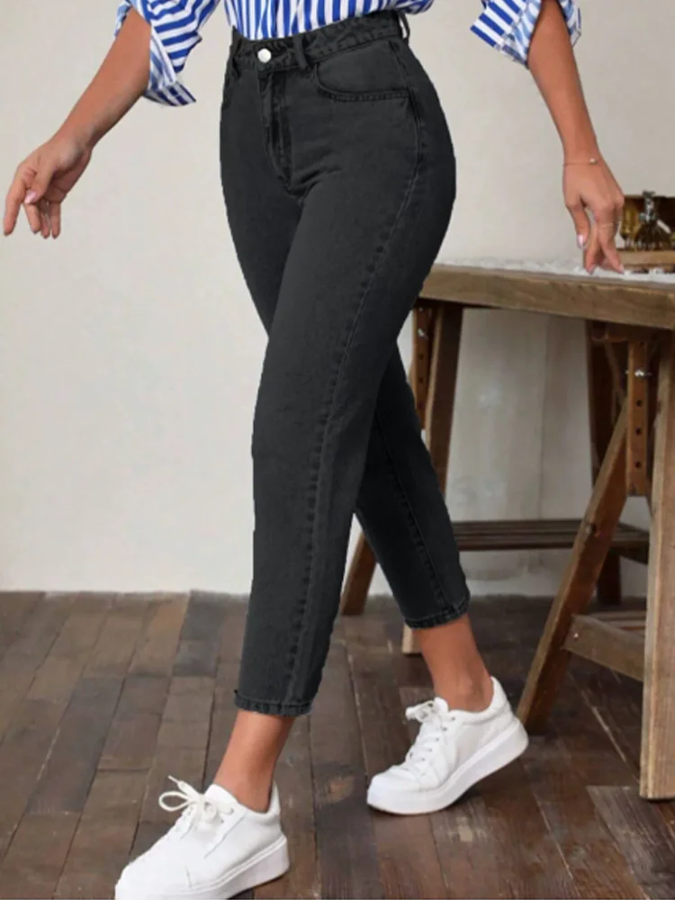Classic High-Rise Skinny Jeans - Image 3