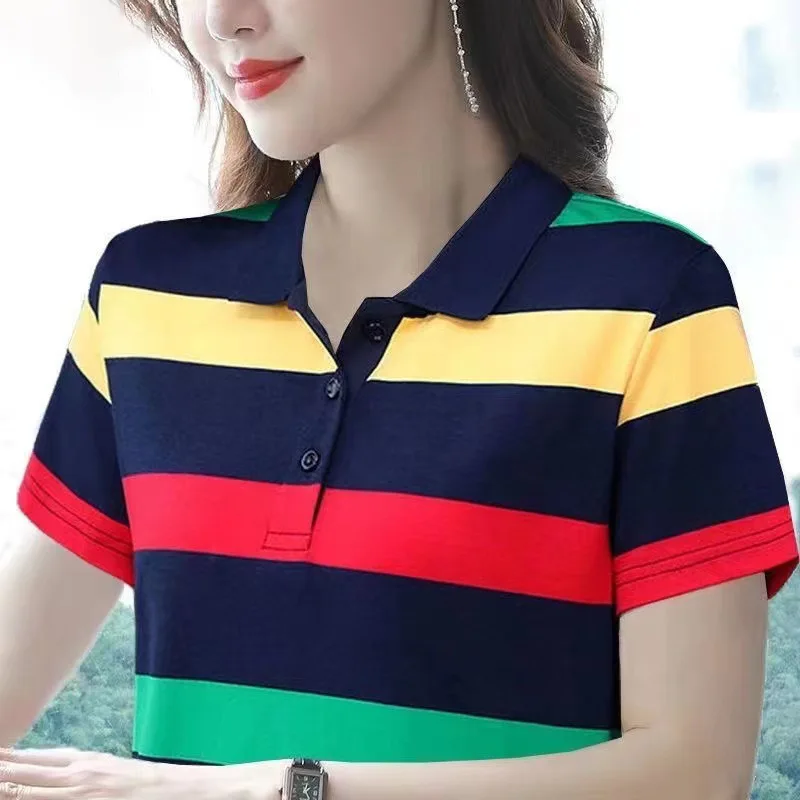 Sunset Stripe Polo - Image 5