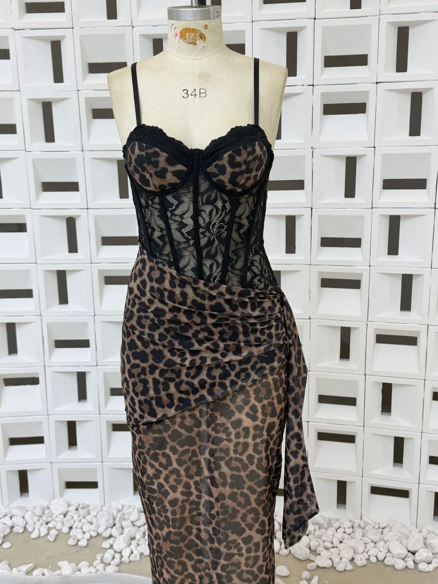 Midnight Blossom Maxi Dress - Image 7