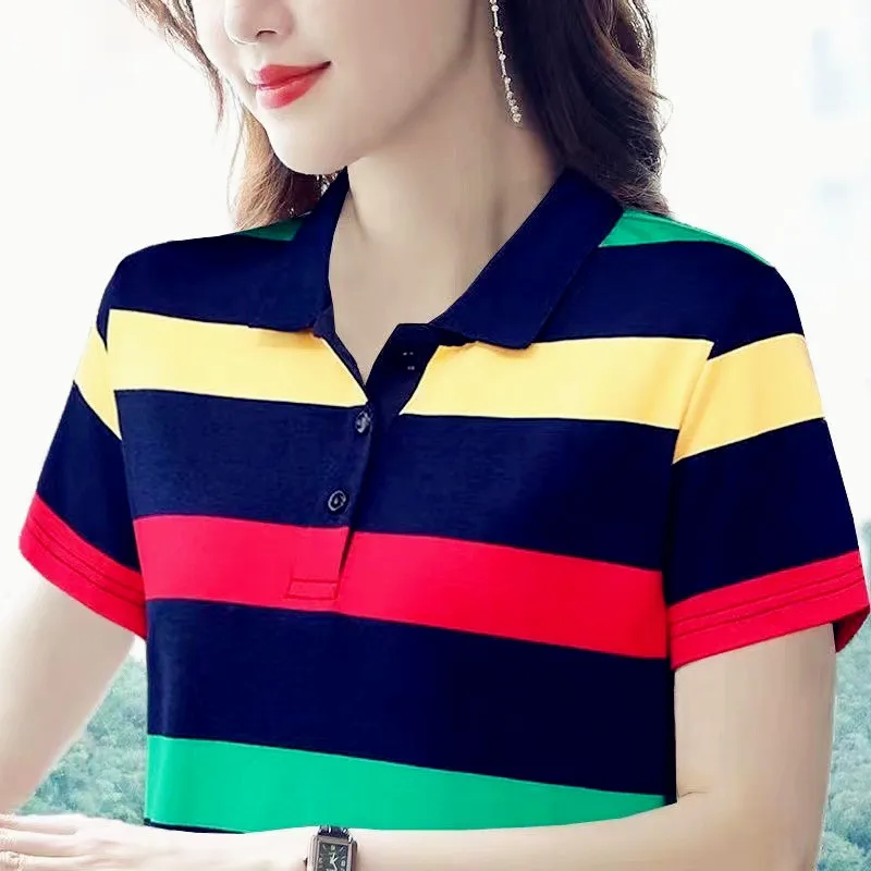 Sunset Stripe Polo - Image 2