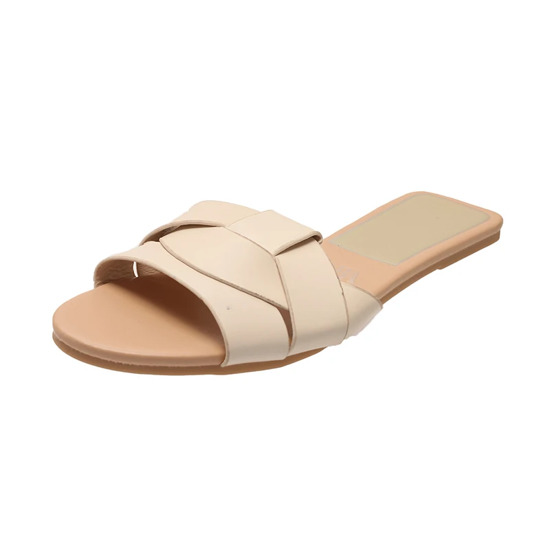Sienna Woven Slide Sandals - Image 7