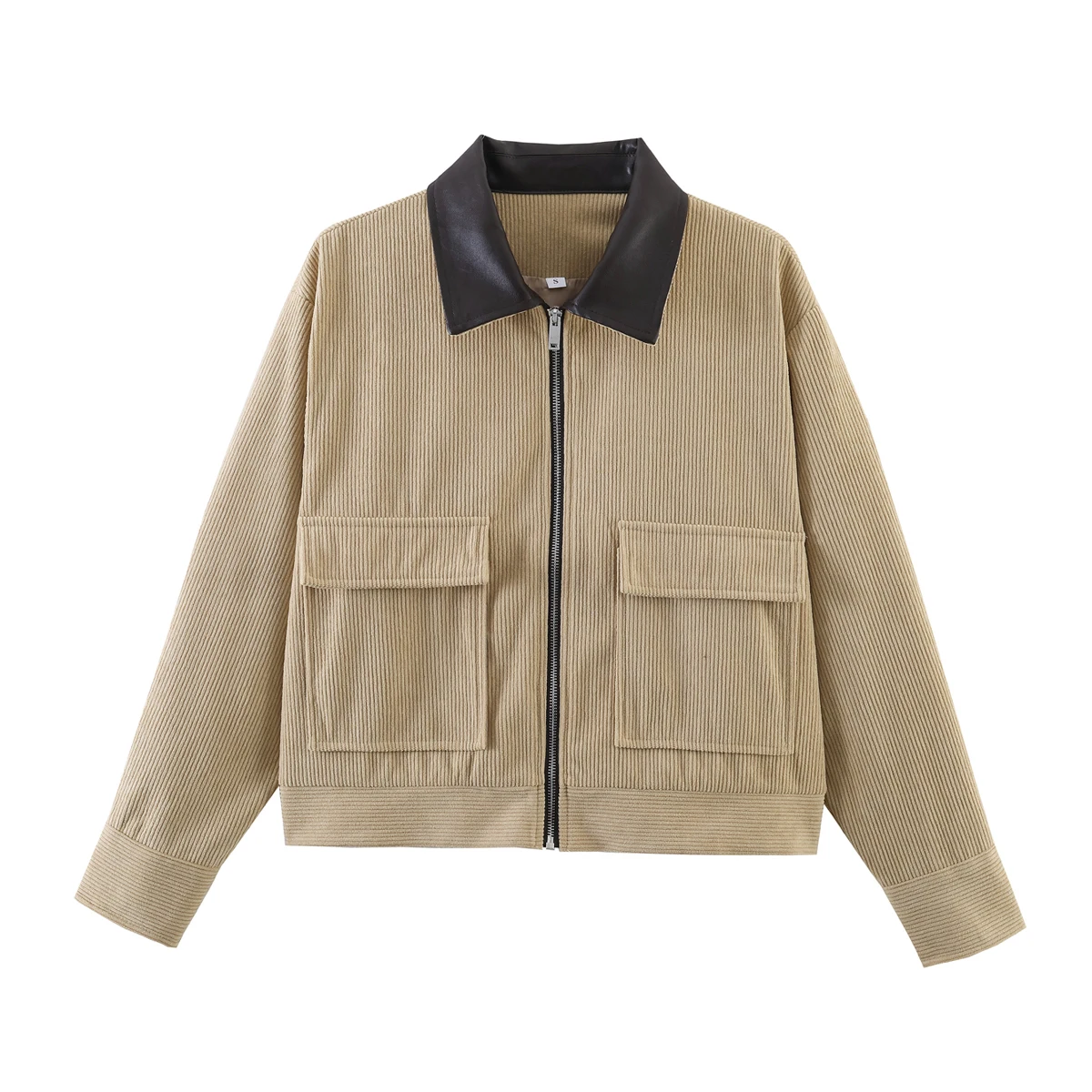 Rosé Cord Utility Jacket - Image 7