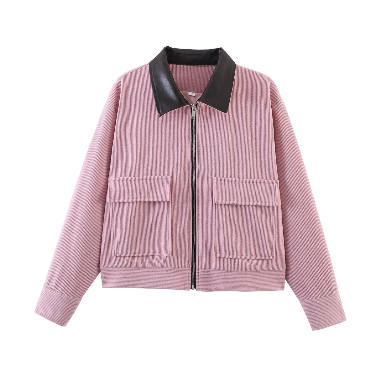 Rosé Cord Utility Jacket - Image 10