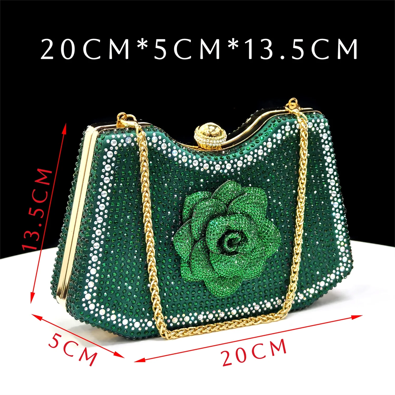Emerald Royale Handbag & Heel Set - Image 3