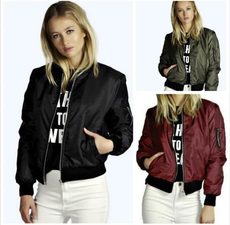 Bordeaux Bomber Jacket - Image 3