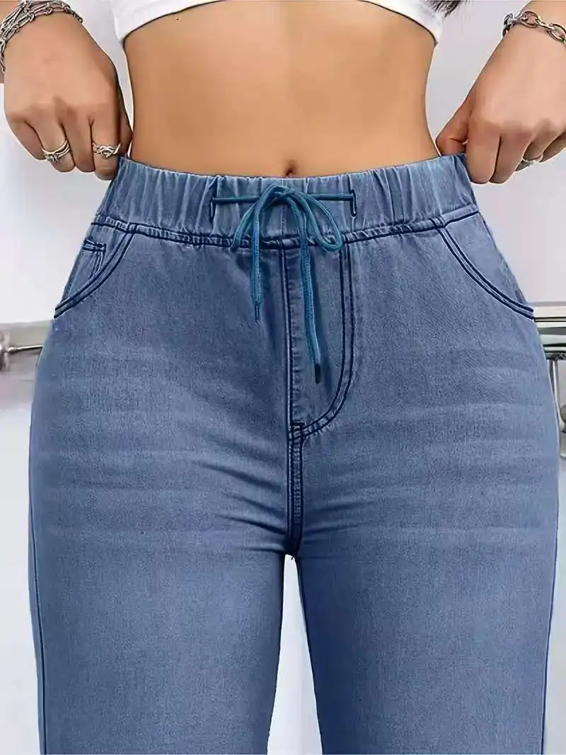 Skyline Wide-Leg Denim Pants - Image 5