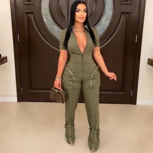 Olive Command Jumpsuit