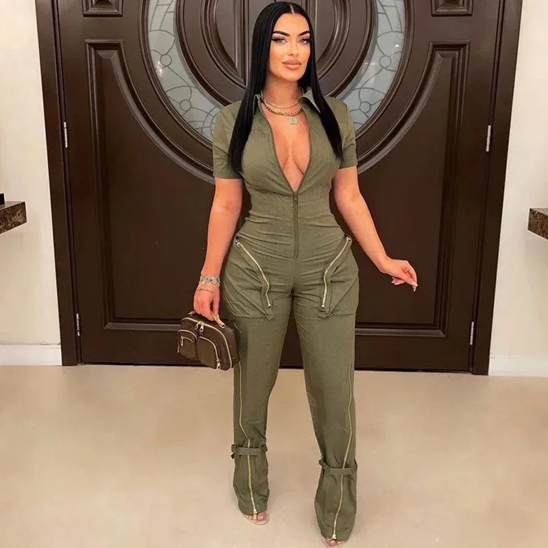 Olive Command Jumpsuit